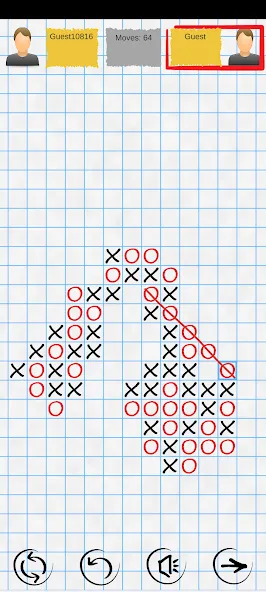 Tic Tac Toe Online: Mega XO  [МОД Меню] Screenshot 2