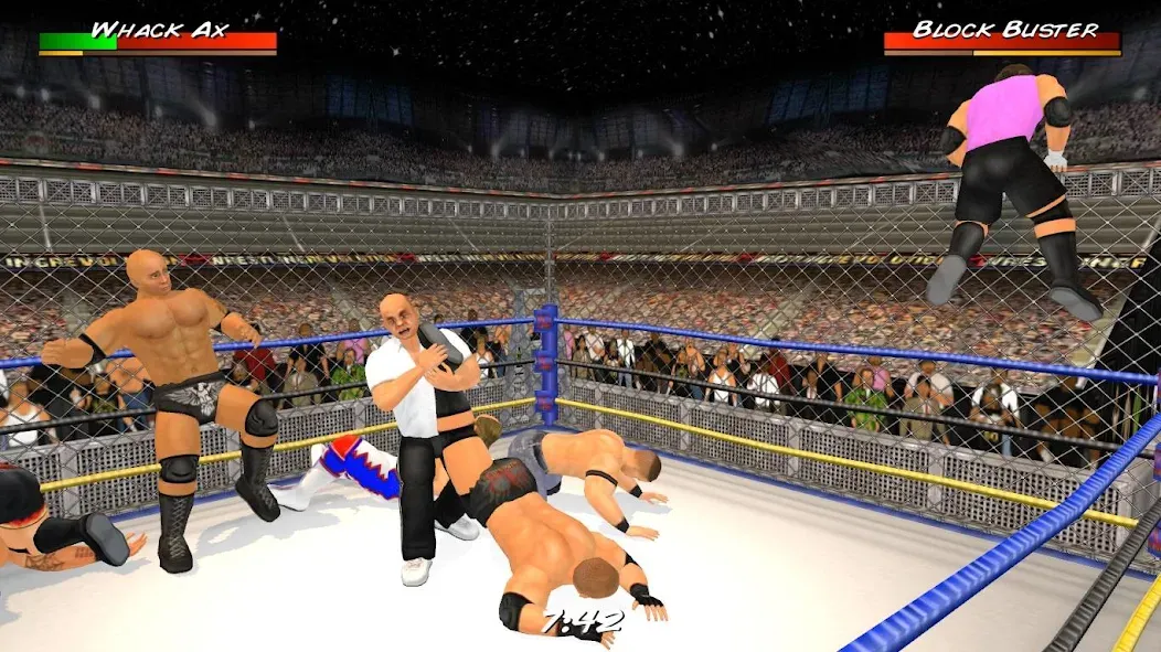 Wrestling Revolution 3D (Реслинг Революшн 3Д)  [МОД Все открыто] Screenshot 1