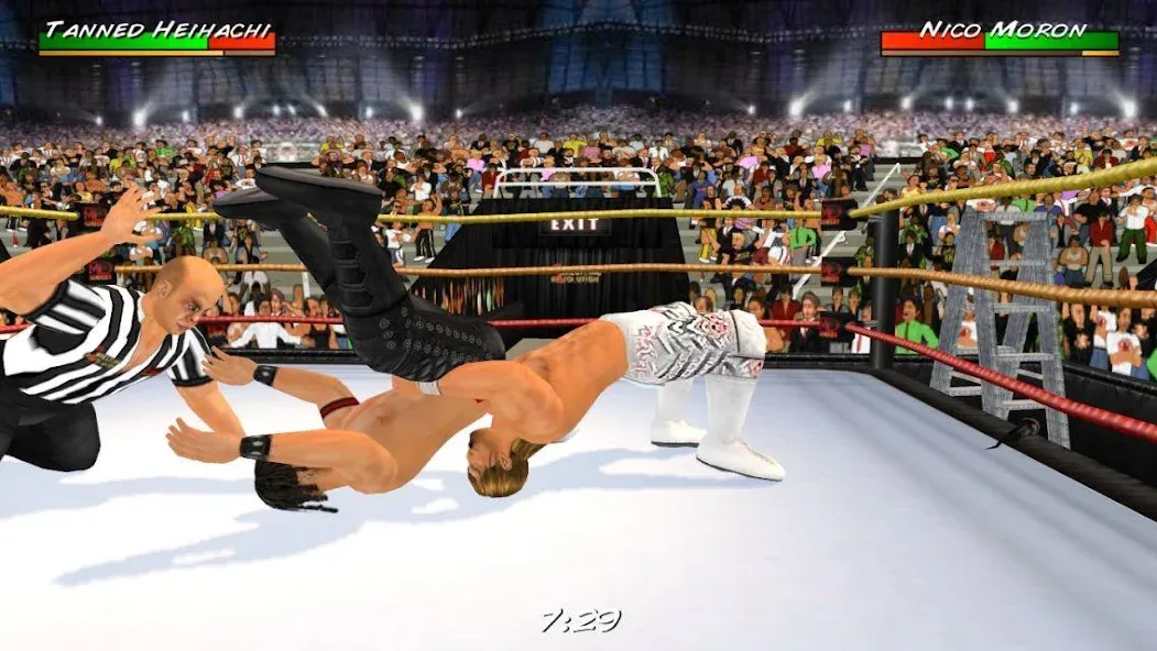 Wrestling Revolution 3D (Реслинг Революшн 3Д)  [МОД Все открыто] Screenshot 2