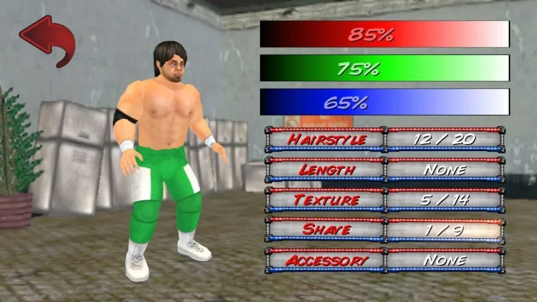 Wrestling Revolution 3D (Реслинг Революшн 3Д)  [МОД Все открыто] Screenshot 4