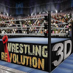 Взломанная Wrestling Revolution 3D (Реслинг Революшн 3Д)  [МОД Все открыто] - стабильная версия apk на Андроид