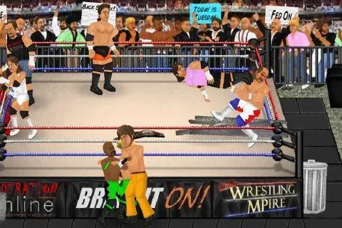 Wrestling Revolution (Реслинг Революшн)  [МОД Menu] Screenshot 1