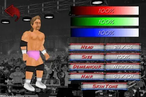 Wrestling Revolution (Реслинг Революшн)  [МОД Menu] Screenshot 2