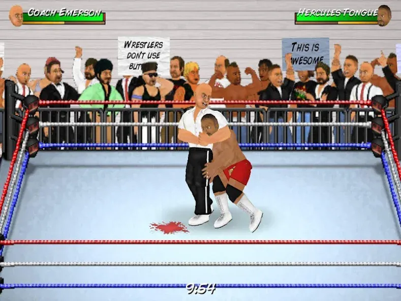 Wrestling Revolution (Реслинг Революшн)  [МОД Menu] Screenshot 3