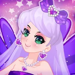 Скачать взломанную Dress Up Angel Anime Girl Game  [МОД Много денег] - полная версия apk на Андроид