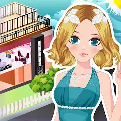 Взлом Girl Doll House - Room Design  [МОД Много монет] - полная версия apk на Андроид