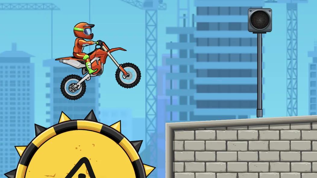 Moto X3M Bike Race Game (Мото 3М Игра на мотоциклах)  [МОД Unlocked] Screenshot 1