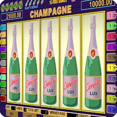 Скачать взломанную Champagne Slot (Шампанское Слот)  [МОД Бесконечные монеты] - стабильная версия apk на Андроид