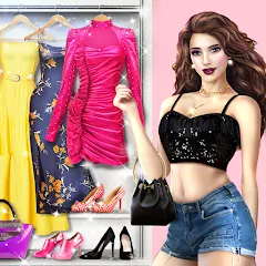 Взломанная Fashion Stylist: Dress Up Game  [МОД Unlimited Money] - полная версия apk на Андроид