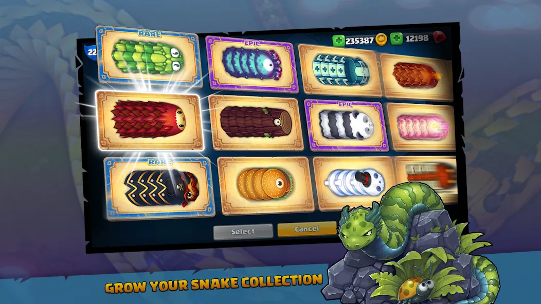 Little Big Snake (Литл Биг Снейк)  [МОД Много монет] Screenshot 3