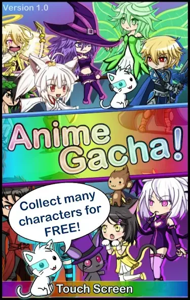 Anime Gacha! (Simulator & RPG)  [МОД Mega Pack] Screenshot 1