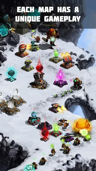 Ancient Planet Tower Defense (Эншент Планет Тауэр Дефенс)  [МОД Бесконечные монеты] Screenshot 2