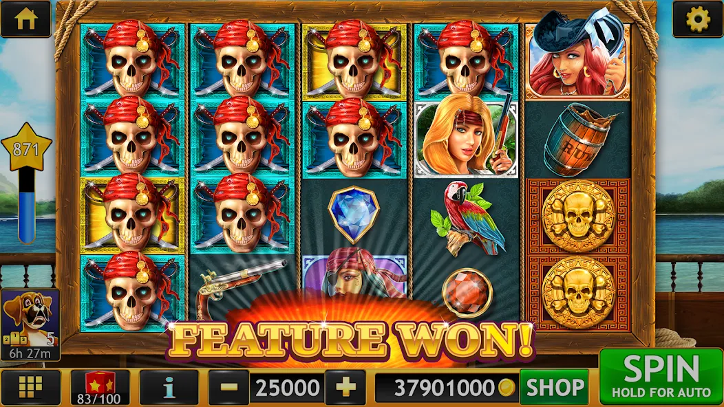 Vegas Slots Galaxy (Вегас Слотс Гэлэкси)  [МОД Меню] Screenshot 5