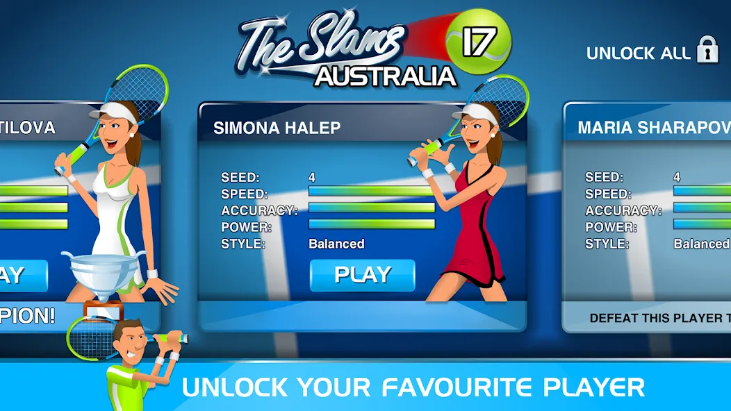Stick Tennis (Стик Теннис)  [МОД Меню] Screenshot 4