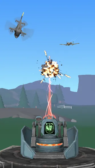 Air Defense: Airplane Shooting (Эйр Дефенс)  [МОД Unlocked] Screenshot 5