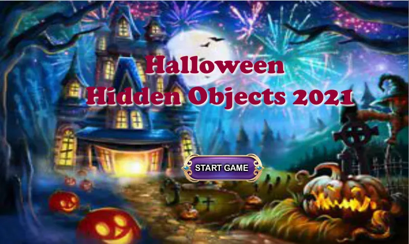 Halloween Hidden Objects (Хэллоуин Скрытые Объекты)  [МОД Много монет] Screenshot 1