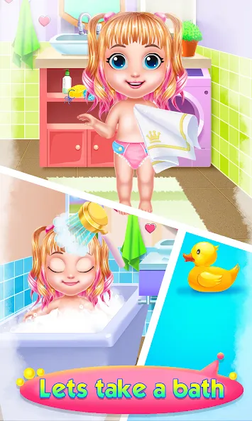 Baby Girl Caring Pinky Style (Беби Грл Керинг Пинки Стайл)  [МОД Unlimited Money] Screenshot 5