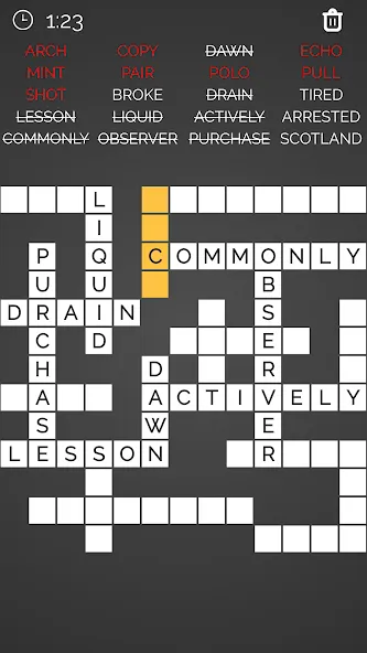 Crossword : Word Fill  [МОД Много монет] Screenshot 2