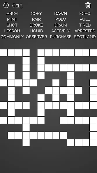 Crossword : Word Fill  [МОД Много монет] Screenshot 3