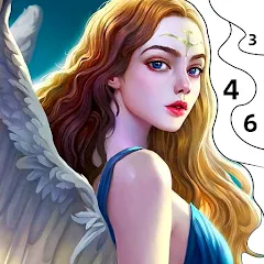 Скачать взлом Angel & Devil Paint by Number  [МОД Unlocked] - последняя версия apk на Андроид