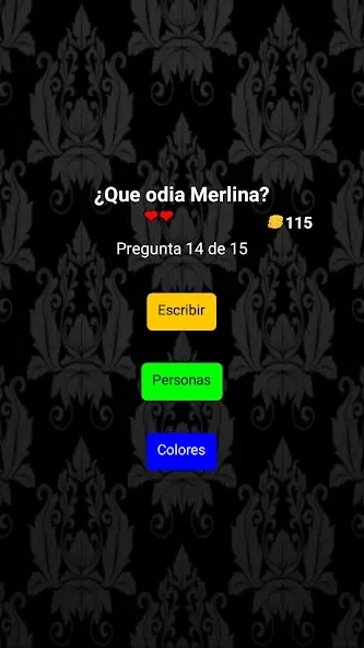 Merlina Trivia en Español  [МОД Бесконечные монеты] Screenshot 3