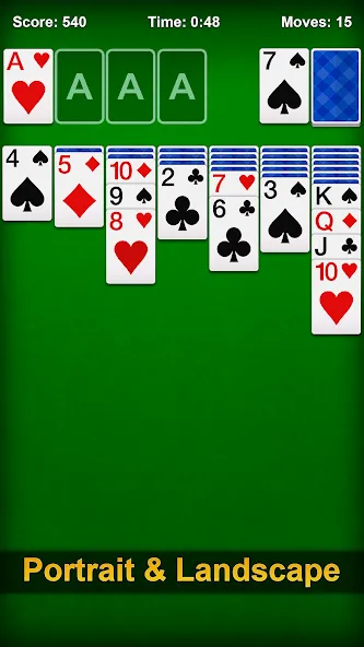 Solitaire - Classic Card Games  [МОД Много монет] Screenshot 2