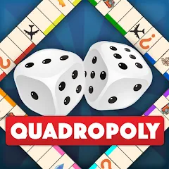 Взлом Quadropoly - Classic Business  [МОД Unlimited Money] - стабильная версия apk на Андроид