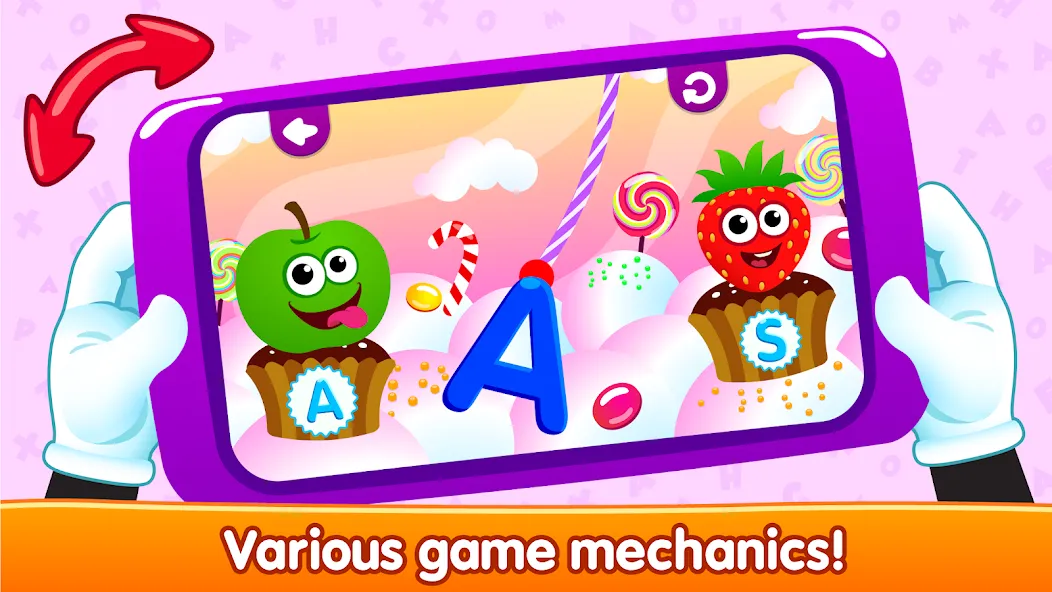 ABC kids! Alphabet learning!  [МОД Много монет] Screenshot 5