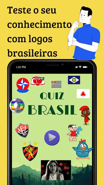 Quiz Brasil (Квиз Бразилия)  [МОД Menu] Screenshot 1