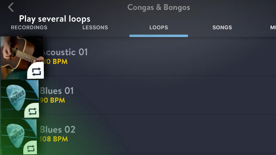 Congas & Bongos: percussion  [МОД Бесконечные монеты] Screenshot 3