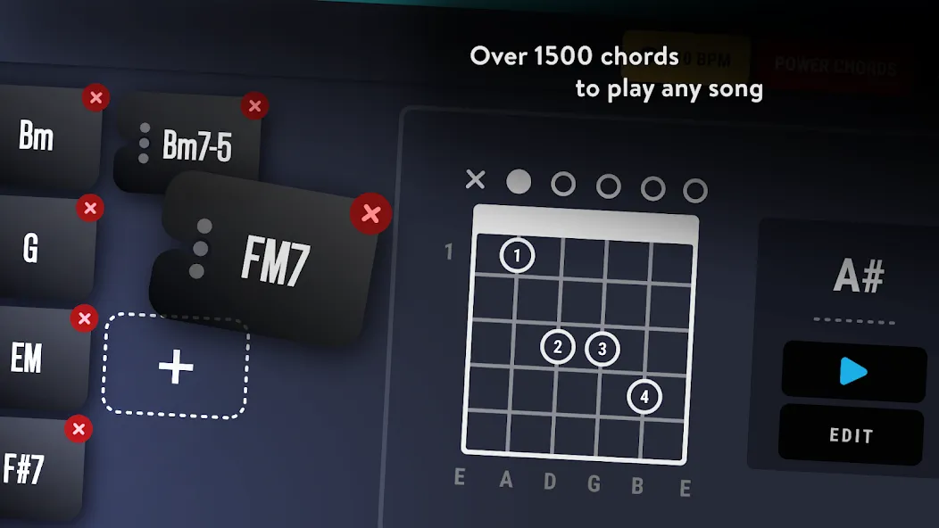 Real Guitar: lessons & chords (Реал Гитар)  [МОД Unlocked] Screenshot 4