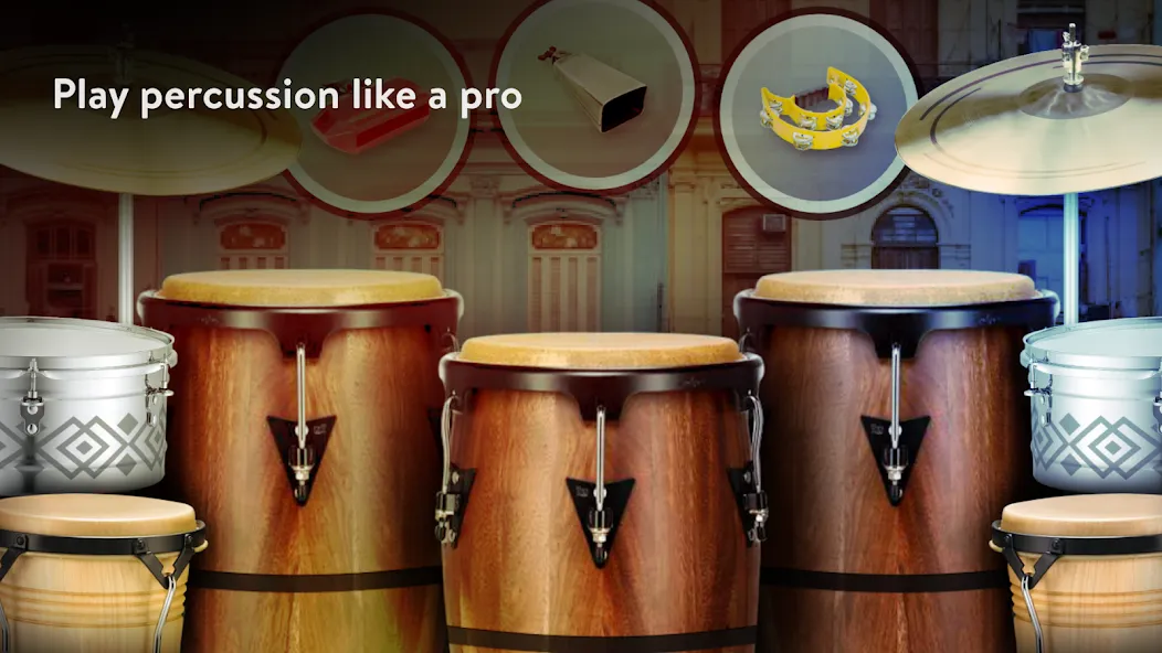 Real Percussion: instruments (Реал Перкуссион)  [МОД Unlocked] Screenshot 1