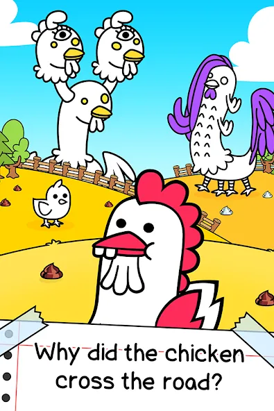 Chicken Evolution: Idle Game (Чикен Эволюшн)  [МОД Mega Pack] Screenshot 1