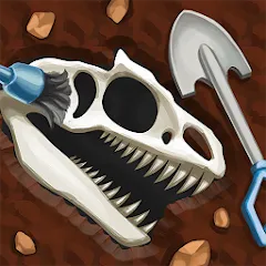 Взлом Dino Quest: Dig Dinosaur Game (Дино Квест)  [МОД Menu] - стабильная версия apk на Андроид