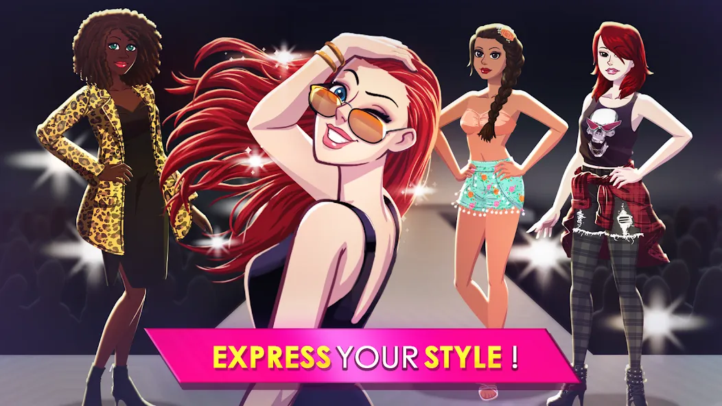 Fashion Fever: Dress Up Game (Фэшн Фивер)  [МОД Много монет] Screenshot 1