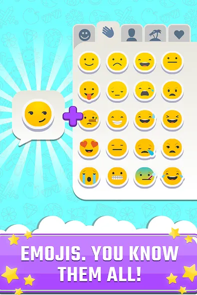 Match The Emoji: Combine All (Мэтч Зэ Имоджи)  [МОД Mega Pack] Screenshot 1