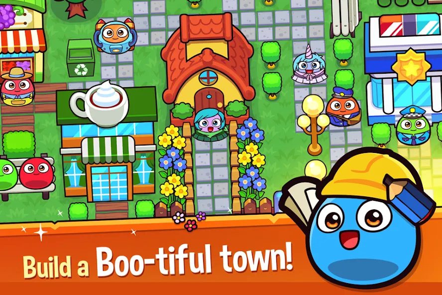 My Boo Town: City Builder Game (Май Бу Таун)  [МОД Меню] Screenshot 2