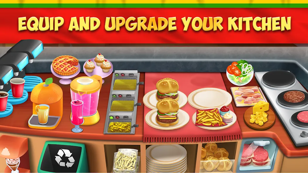 My Burger Shop 2: Food Game (Мой Бургер Шоп 2)  [МОД Меню] Screenshot 4