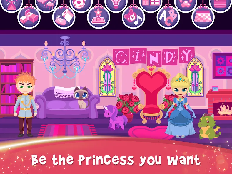 My Princess Castle: Doll Game (Мой Принцессин Замок)  [МОД Все открыто] Screenshot 1