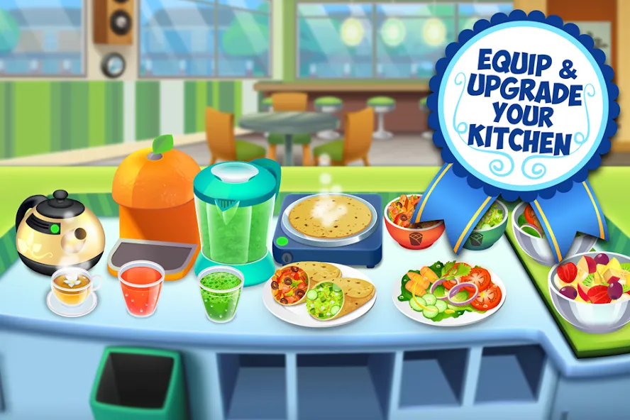 My Salad Bar: Veggie Food Game (Мой салатбар)  [МОД Меню] Screenshot 4