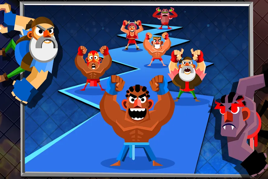 UFB 2: Fighting Champions Game (УФБ 2)  [МОД Много денег] Screenshot 3