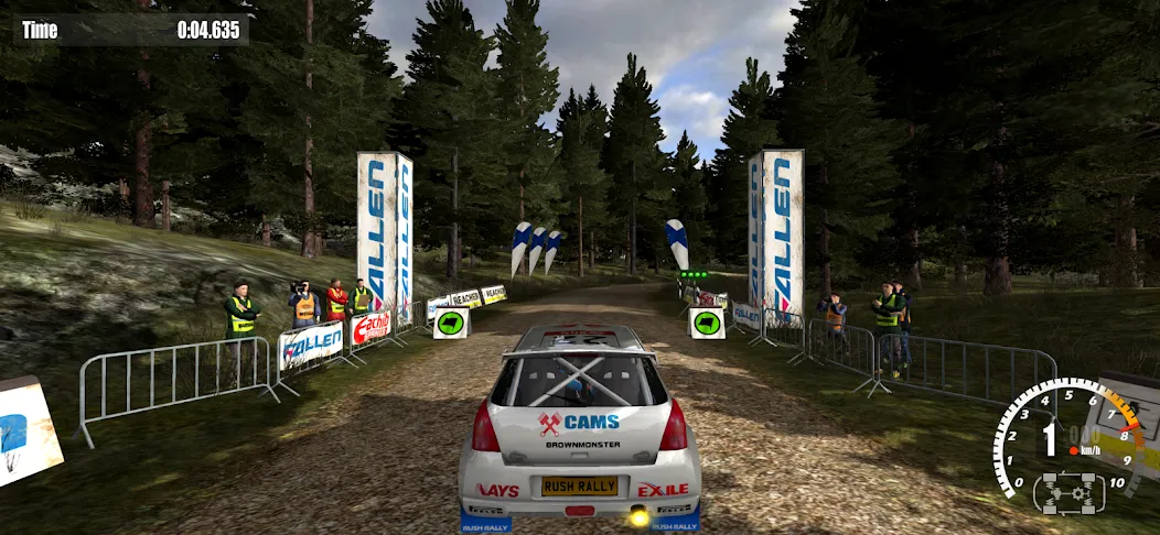 Rush Rally 3 Demo (Раш Ралли 3 Демо)  [МОД Бесконечные деньги] Screenshot 1