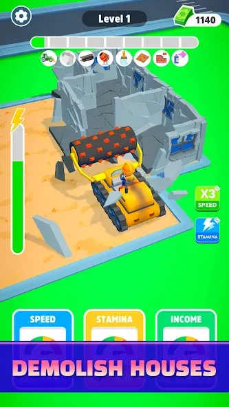 Home Builder 3D !  [МОД Все открыто] Screenshot 1