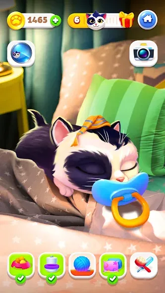 My Cat - Virtual pet simulator (Мой кот)  [МОД Все открыто] Screenshot 3