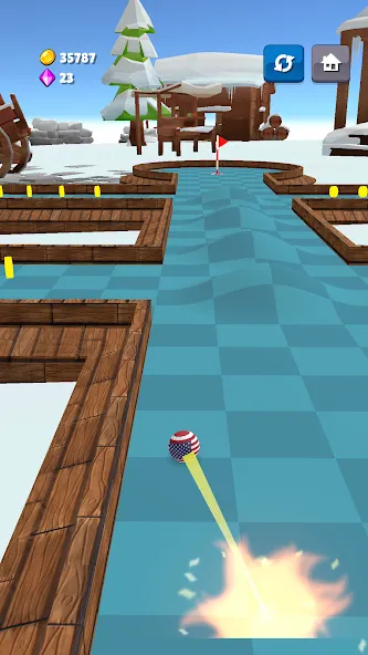 Mini Golf Game - Putt Putt 3D (Мини Гольф Челлендж)  [МОД Unlimited Money] Screenshot 3