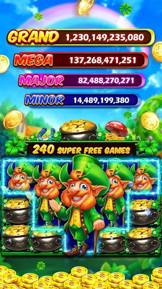 Clubillion Vegas Casino Slots (Клабиллион Вегас Казино Слотс)  [МОД Меню] Screenshot 1