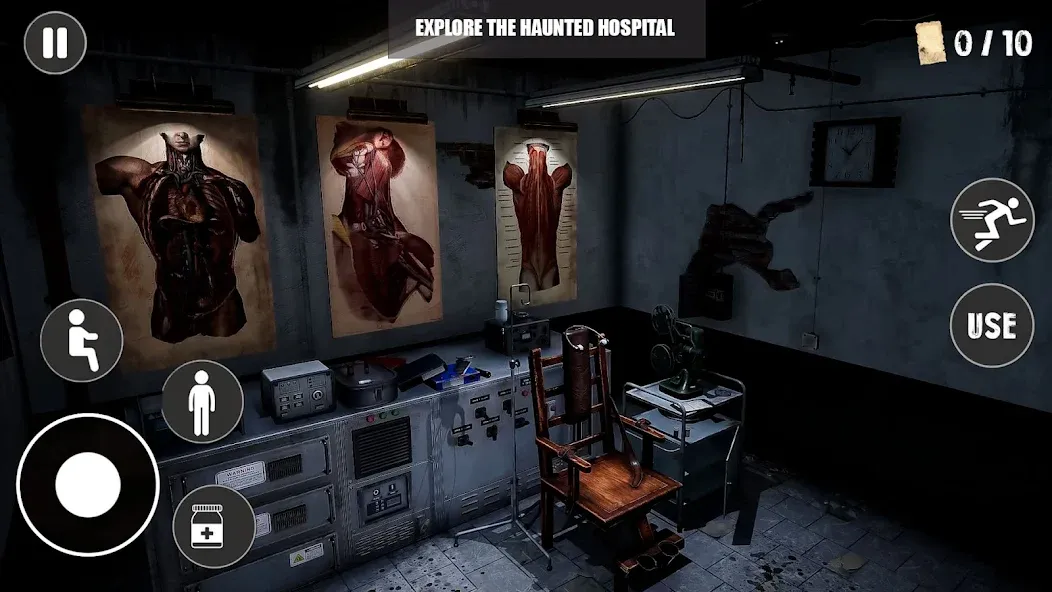 Scary Haunted Hospital Morgue  [МОД Menu] Screenshot 3