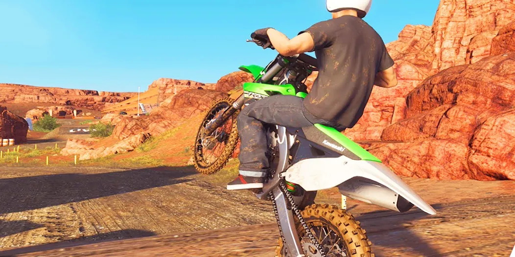 Dirt MX Bikes KTM Motocross 3D (Дирт МХ Байкс КТМ Мотокросс 3Д)  [МОД Меню] Screenshot 5