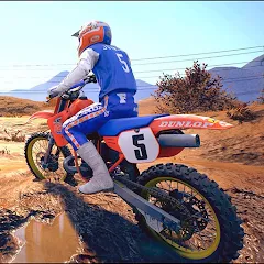 Скачать взлом Enduro Motocross Dirt MX Bikes (Эндуро Мотокросс Грязь МХ Мотоциклы)  [МОД Бесконечные монеты] - стабильная версия apk на Андроид