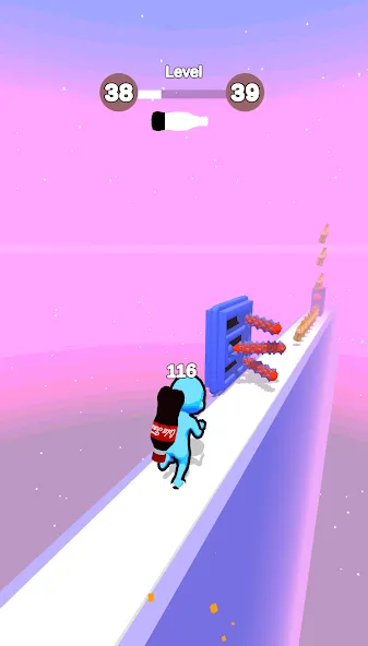 Soda Rush no wifi games (Сода Раш)  [МОД Много монет] Screenshot 4